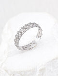 Fleur Lattice Band Ring