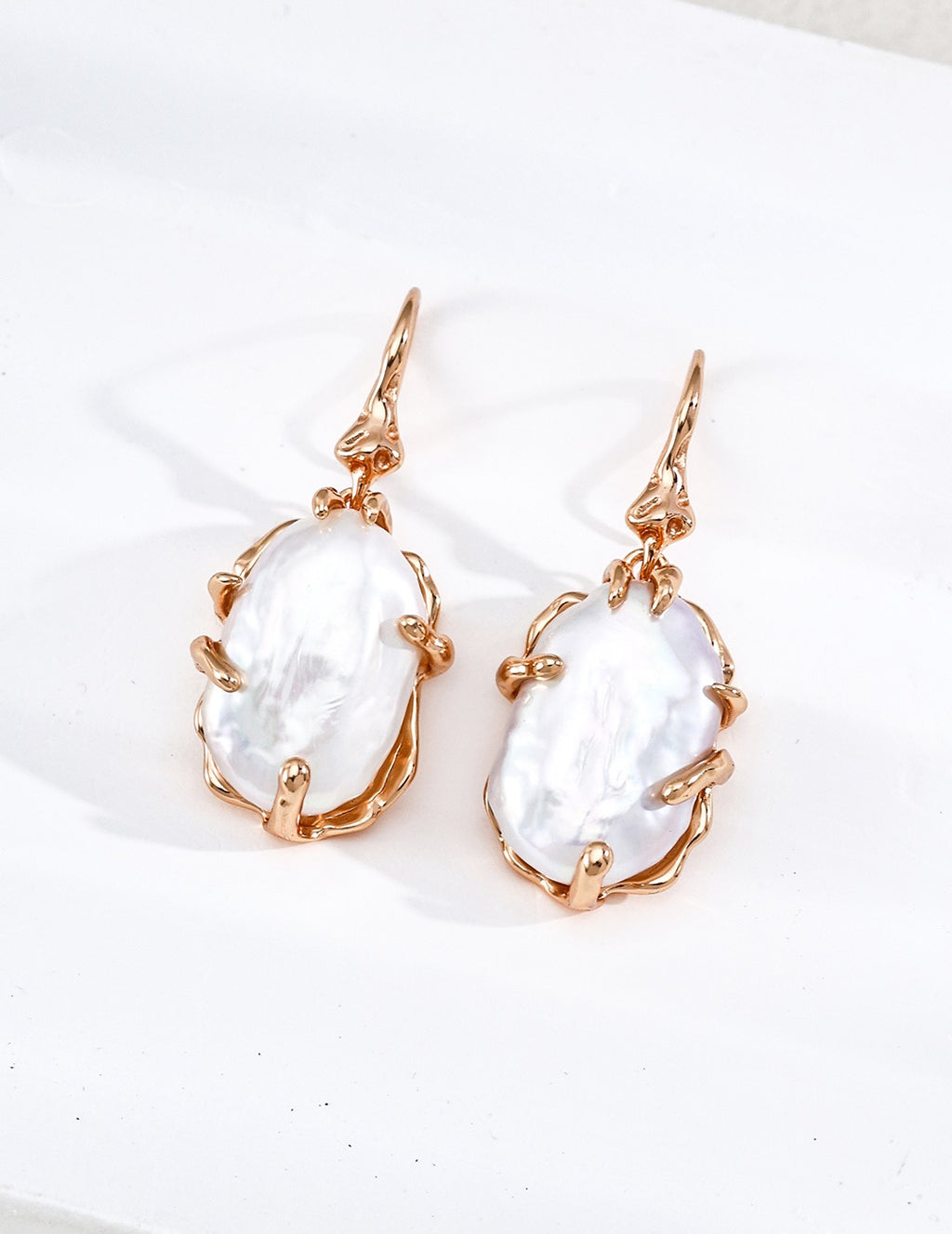 Baroque Pearl Drop Earrings