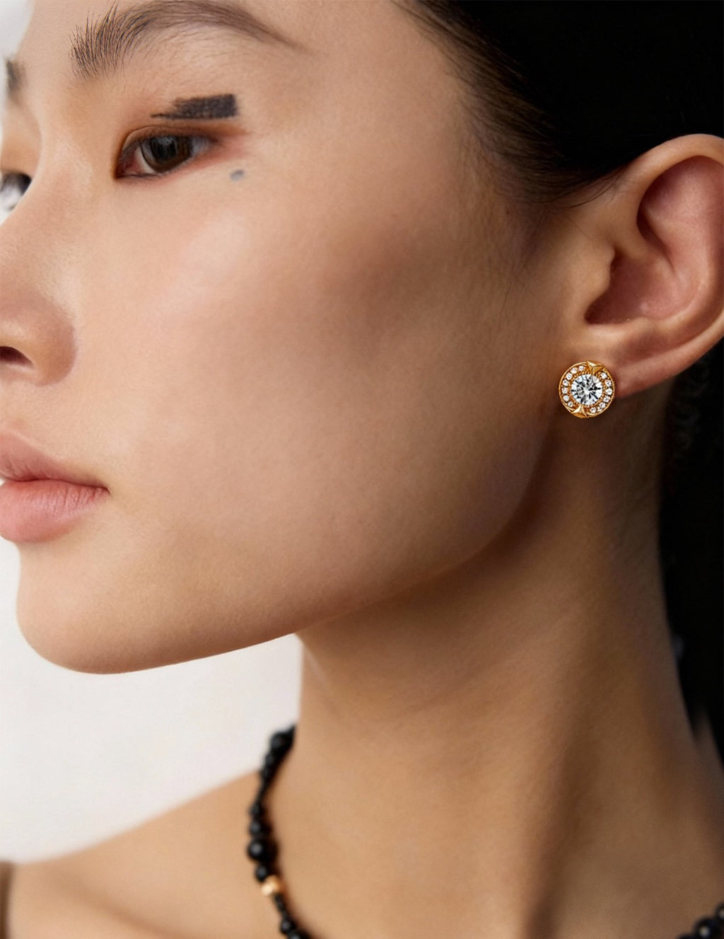 Halo Stud Earrings