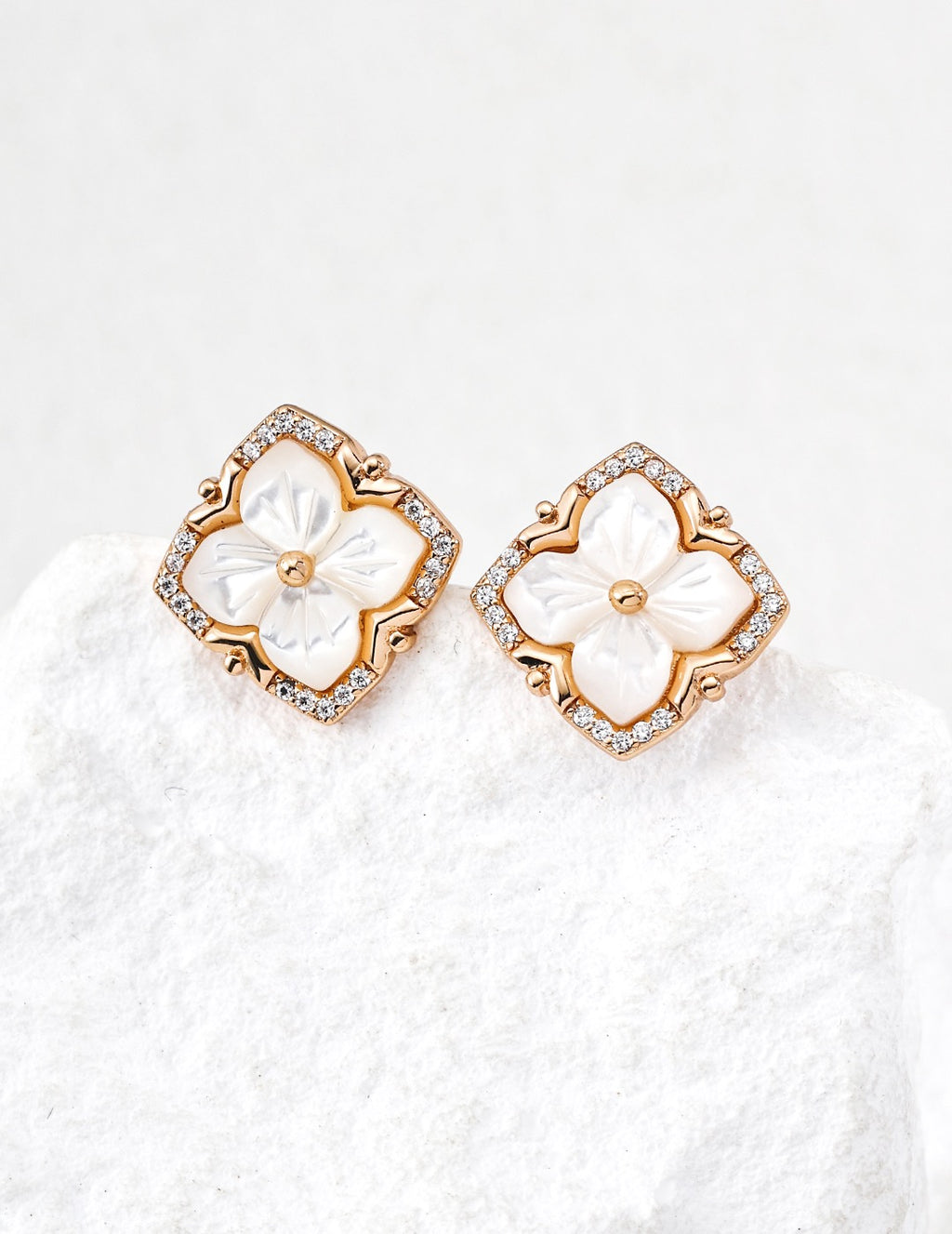 Fleur Blossom Stud Earrings