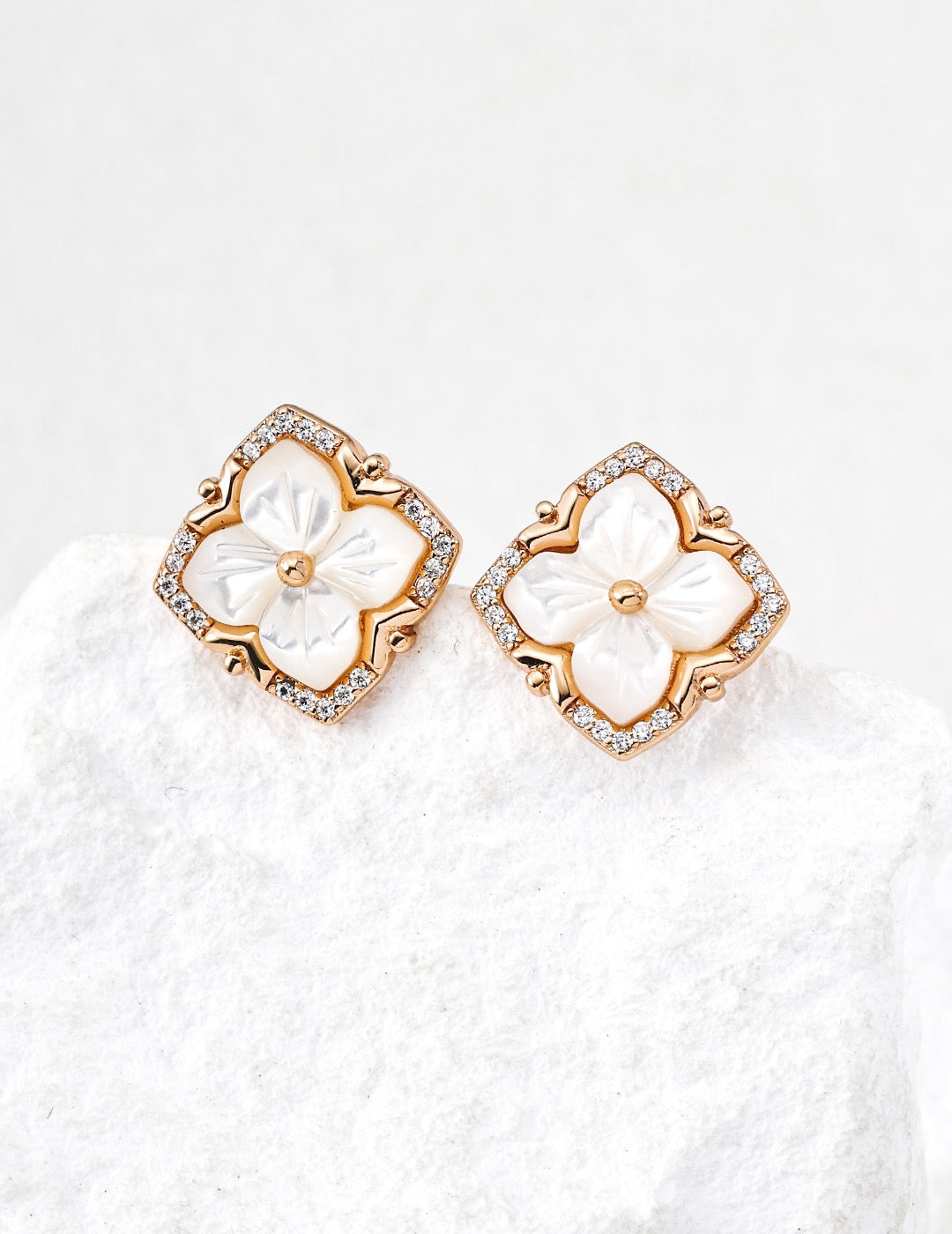 Fleur Blossom Stud Earrings
