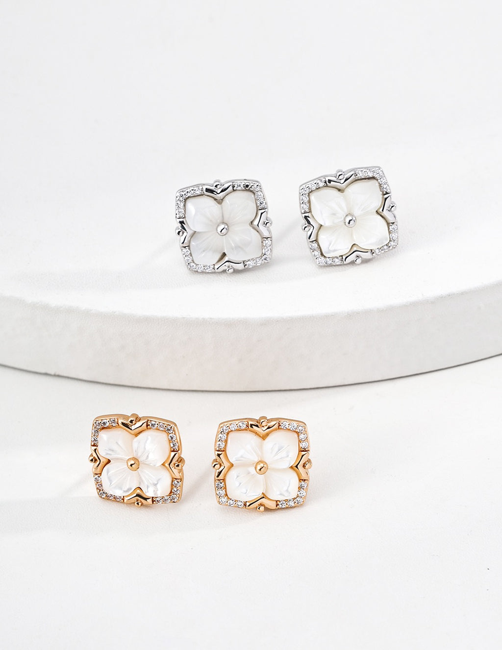 Fleur Blossom Stud Earrings