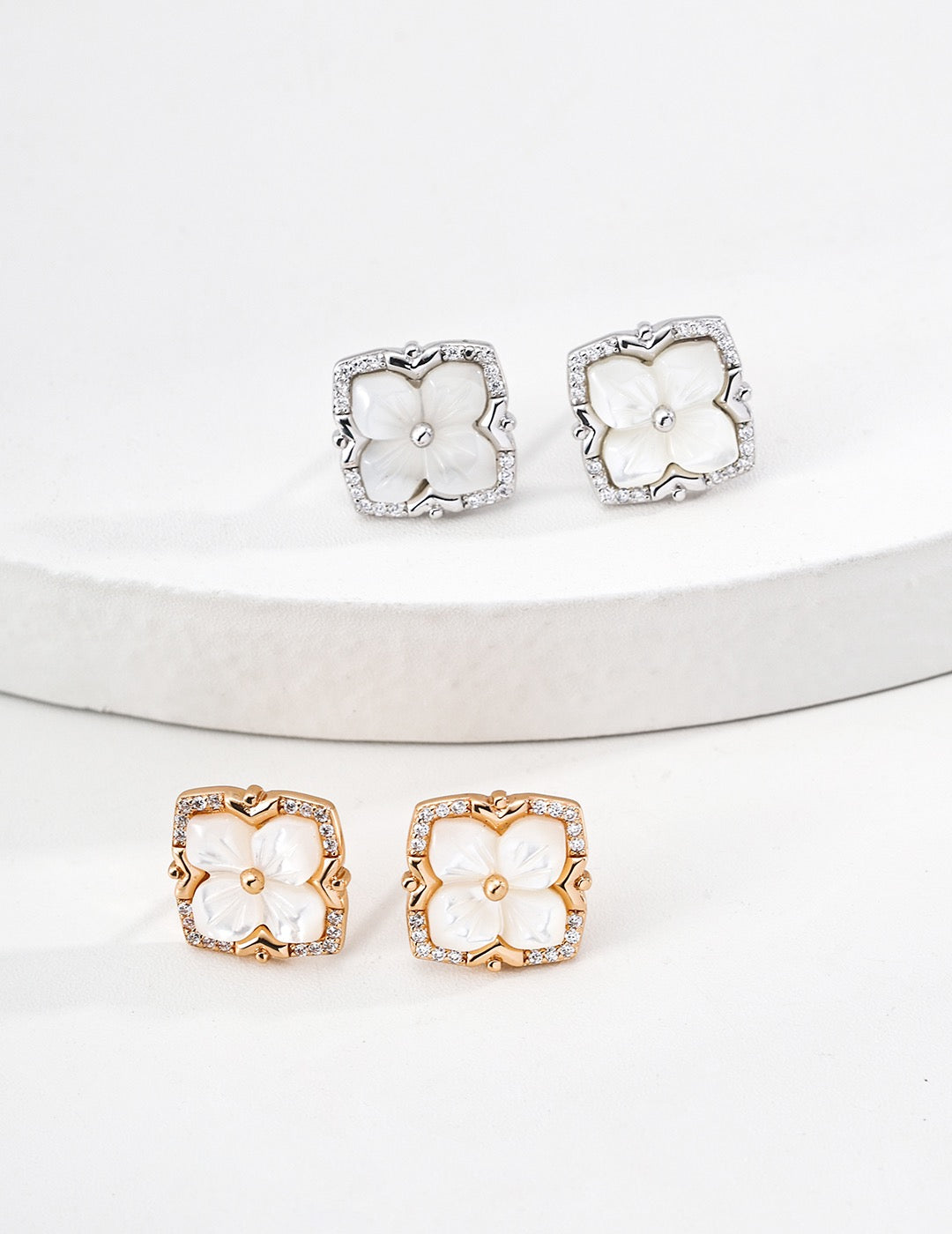 Fleur Blossom Stud Earrings