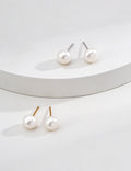 Lumière Freshwater Pearl Stud Earrings