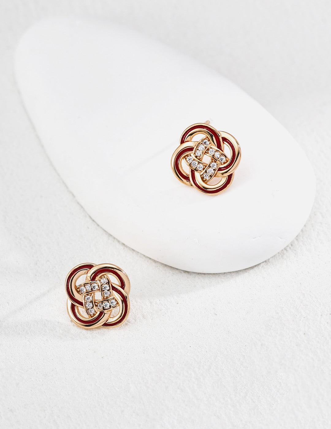 Celtic Knot Stud Earrings