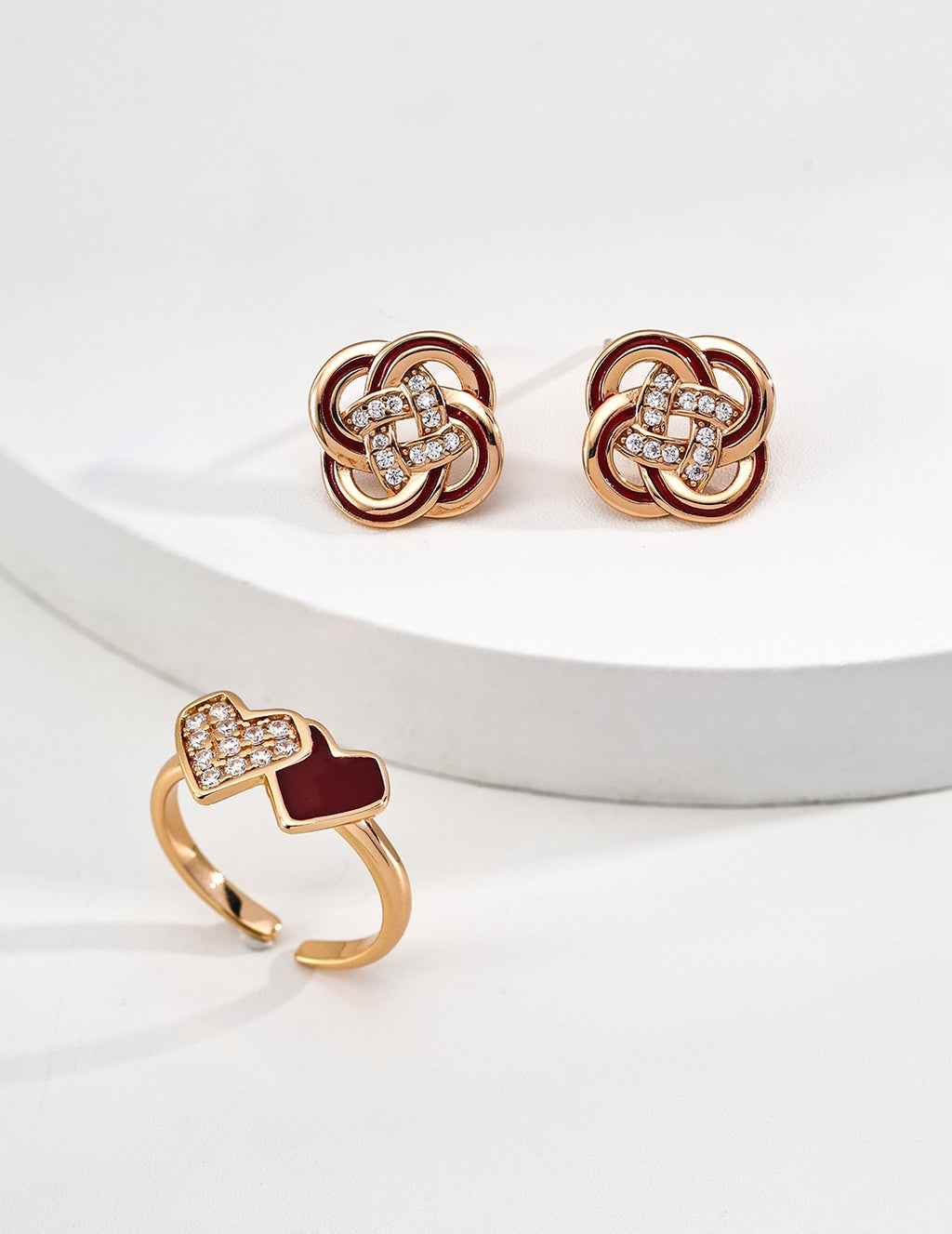 Celtic Knot Stud Earrings