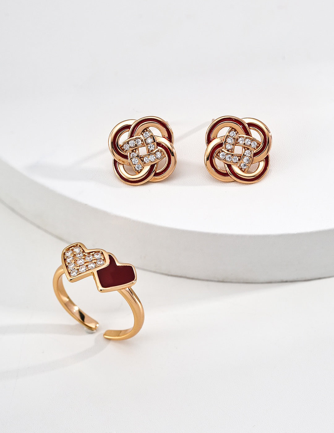 Celtic Knot Stud Earrings