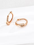 Chunky Square Hoop Earrings