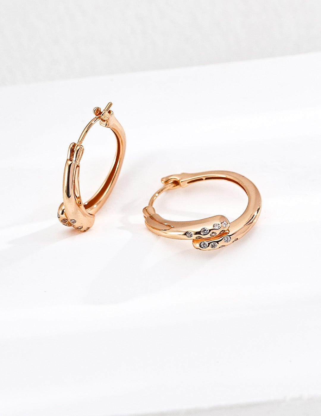 Chunky Square Hoop Earrings