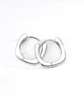Mini Geometric Huggie Hoop Earrings