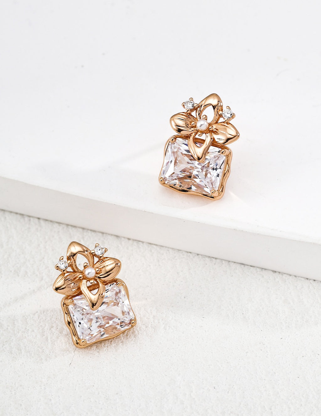 Garden Gem Stud Earrings