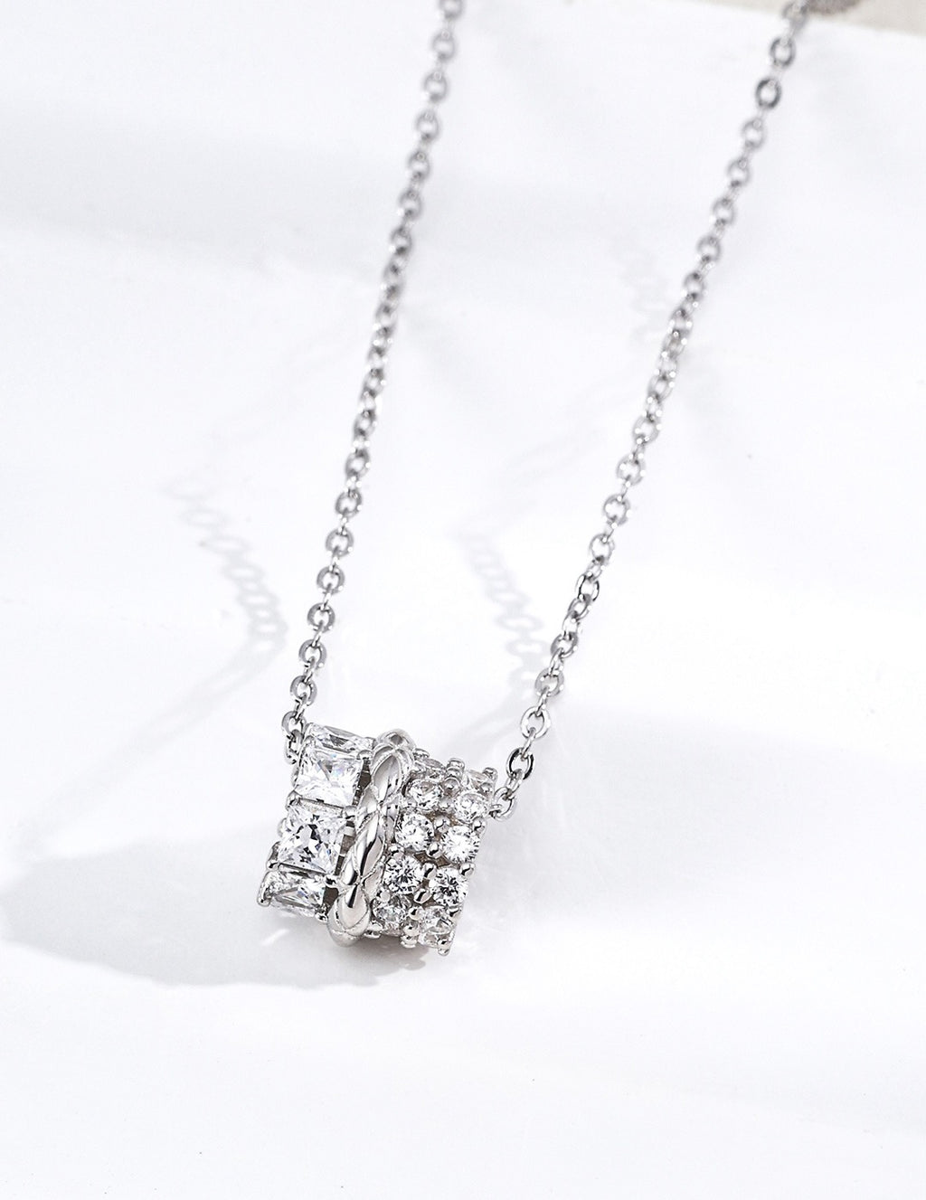 Barrel Pendant Necklace