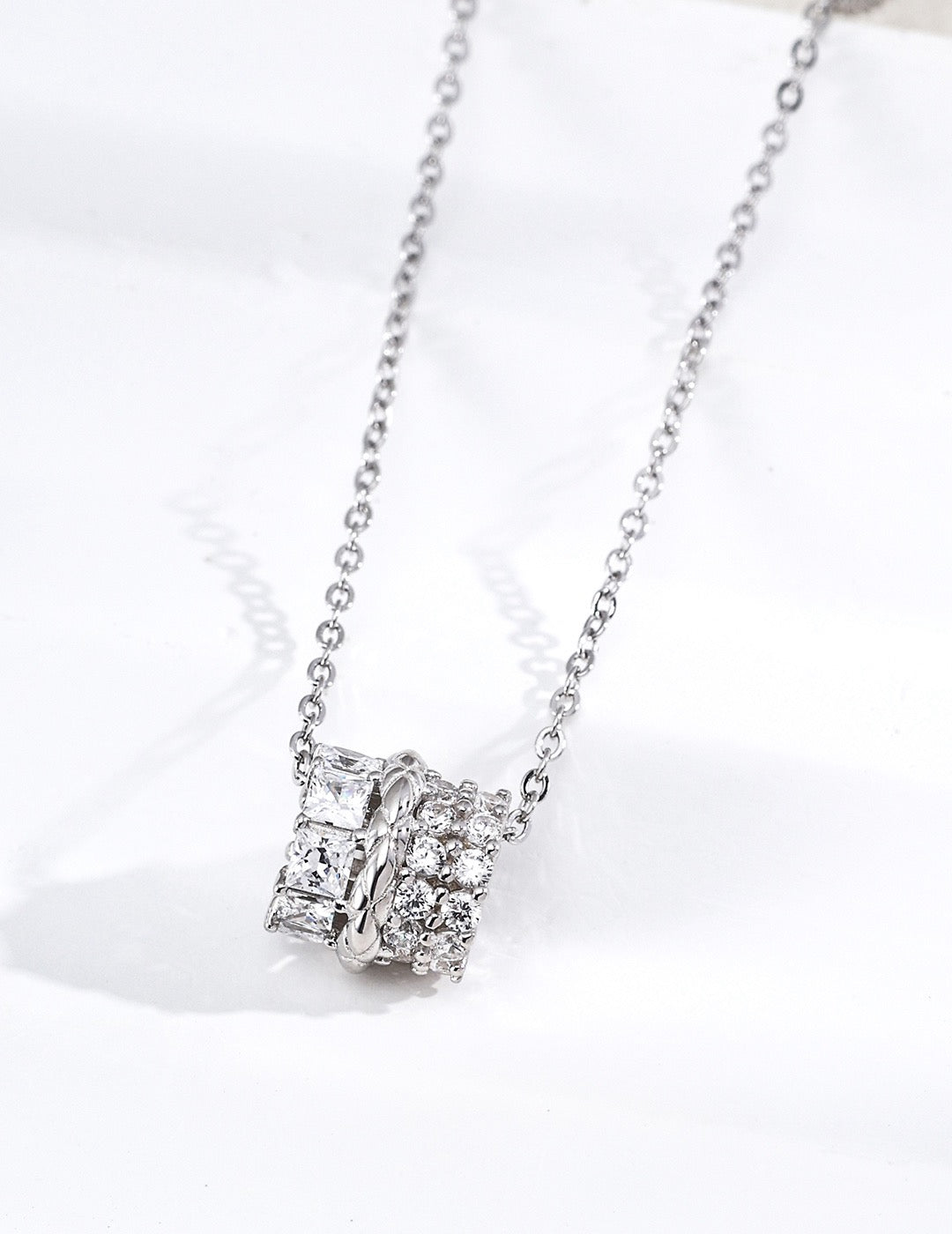 Barrel Pendant Necklace