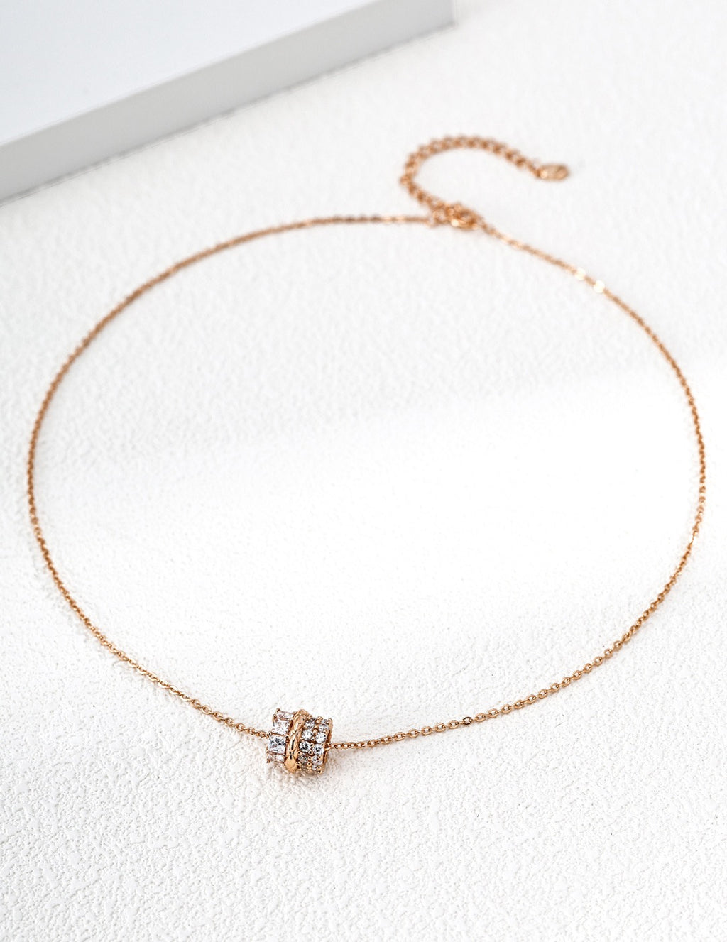 Barrel Pendant Necklace
