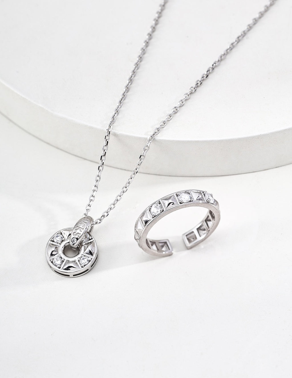 Lucky Star Wheel Coin Necklace
