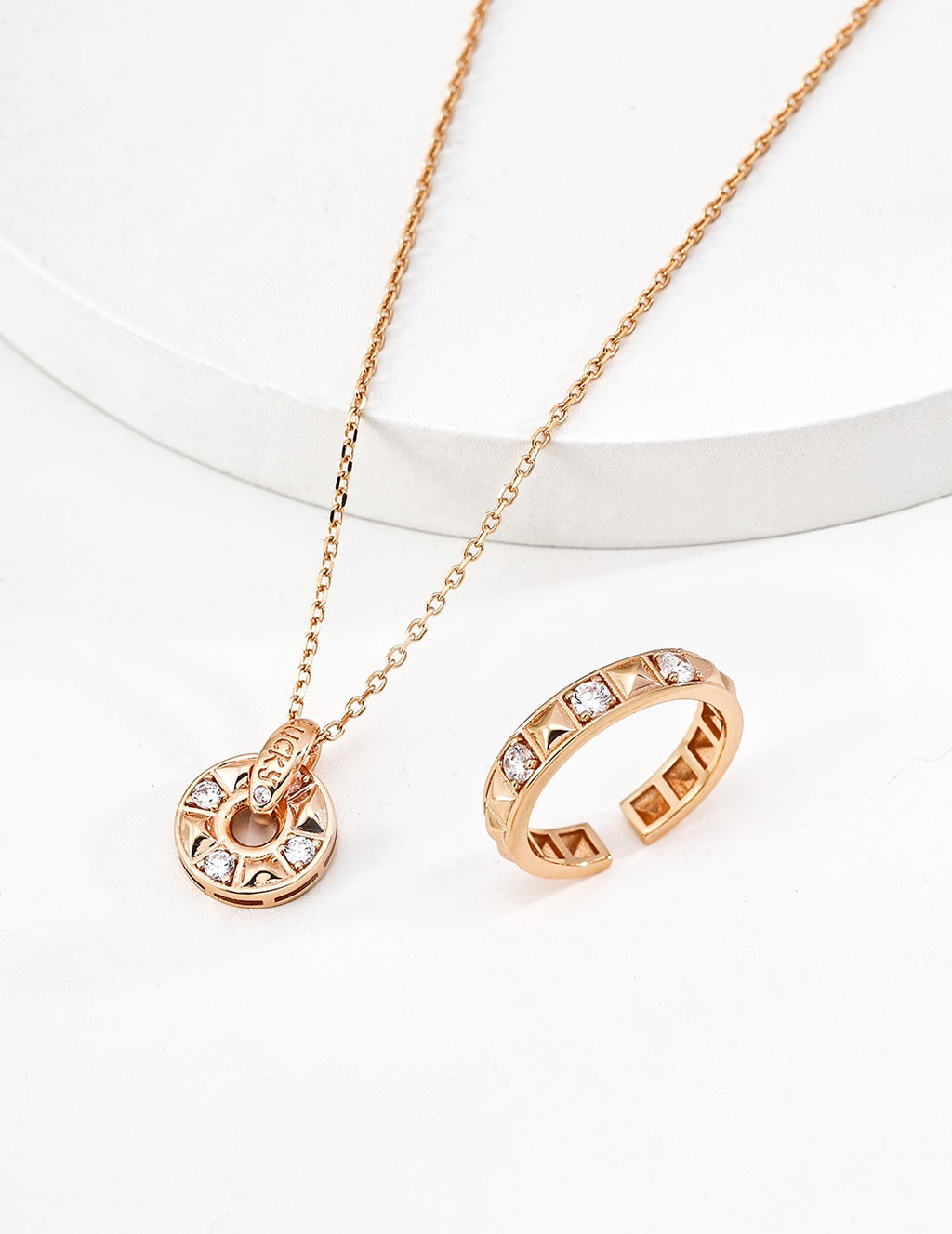 Lucky Star Wheel Coin Necklace