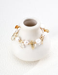 Soleil Baroque Pearl & Citrine Bracelet