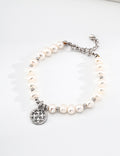 Médaillon Pearl Coin Charm Bracelet