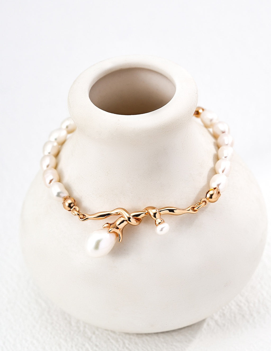 Nœud Pearl Knot Charm Bracelet