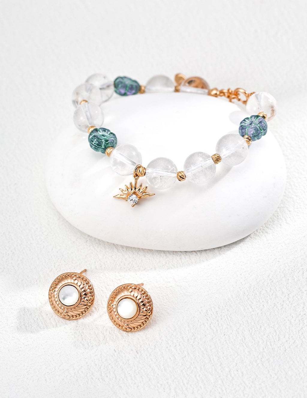 Crystal Bloom Solstice Bracelet