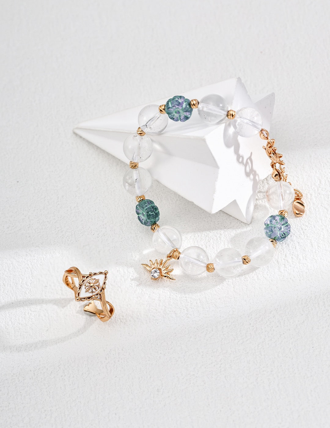 Crystal Bloom Solstice Bracelet