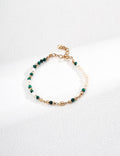 Pearl & Malachite Jardin Vert Bracelet