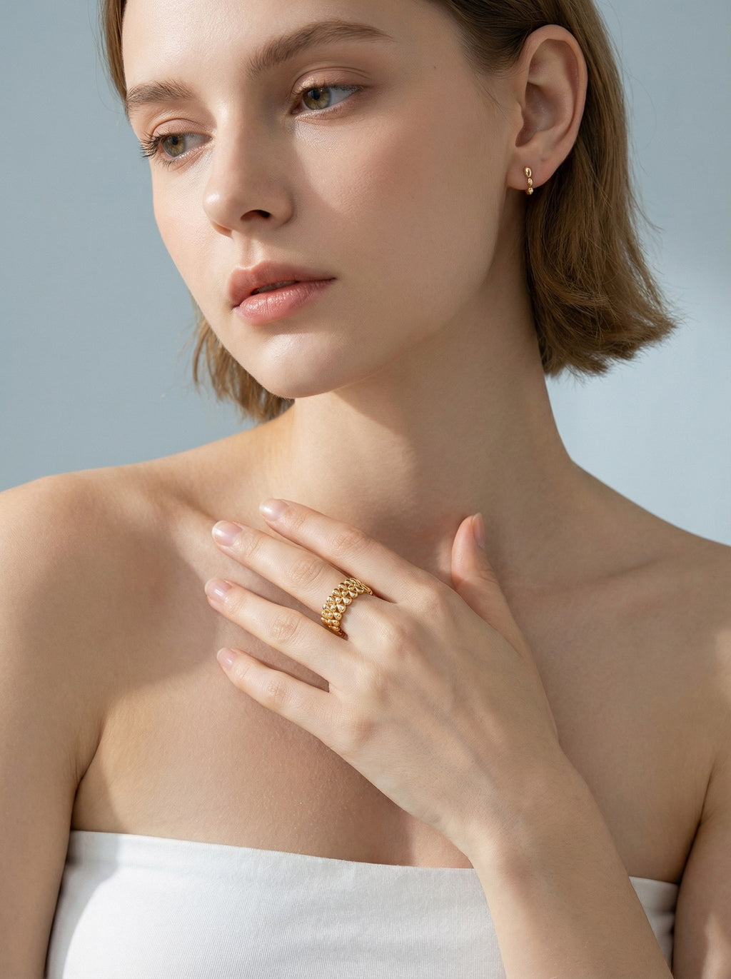 Dew Drop Band Ring