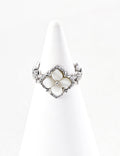 Alba Clover Halo Ring