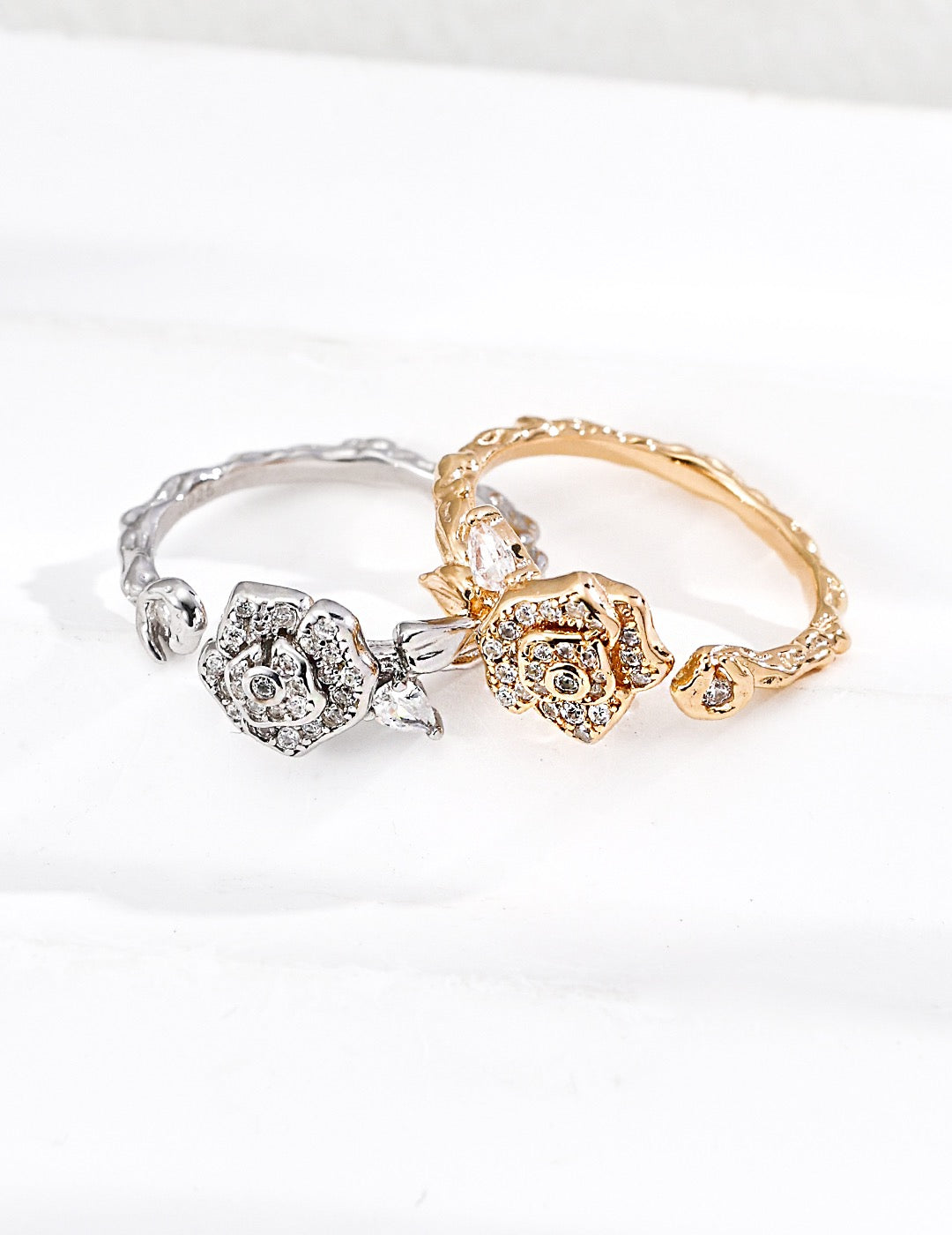 Rosette Vine Ring