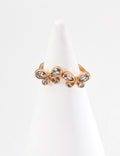 Double Butterfly Open Ring