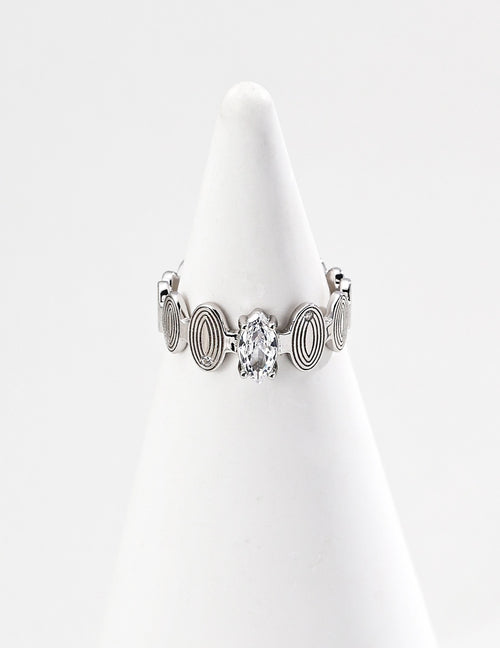 Concentric Glow Open Ring