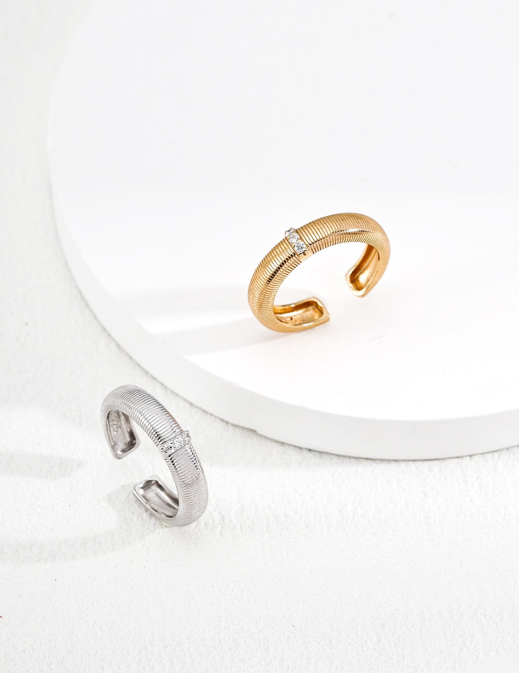 Ripple Cuff Ring