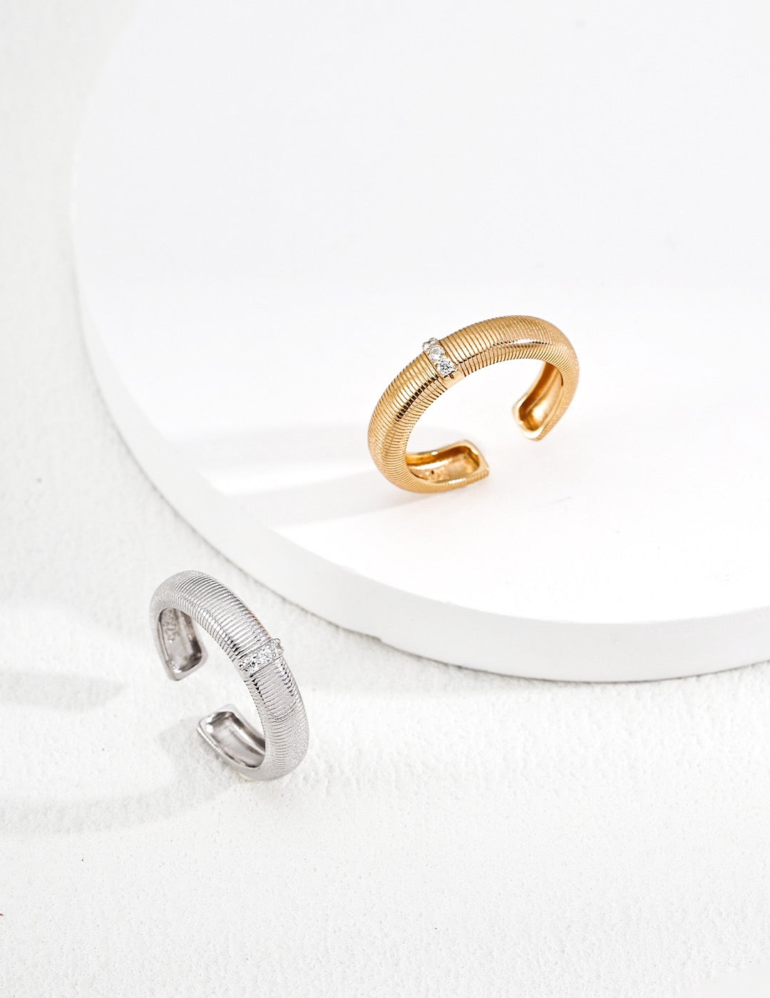 Ripple Cuff Ring