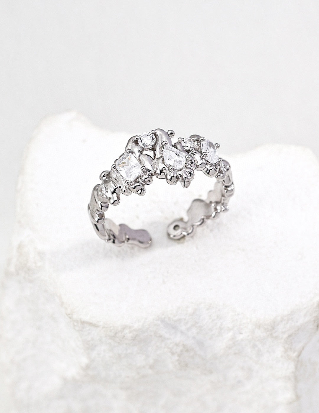 Celeste Cluster Ring