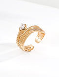 Plume Leaf Ring