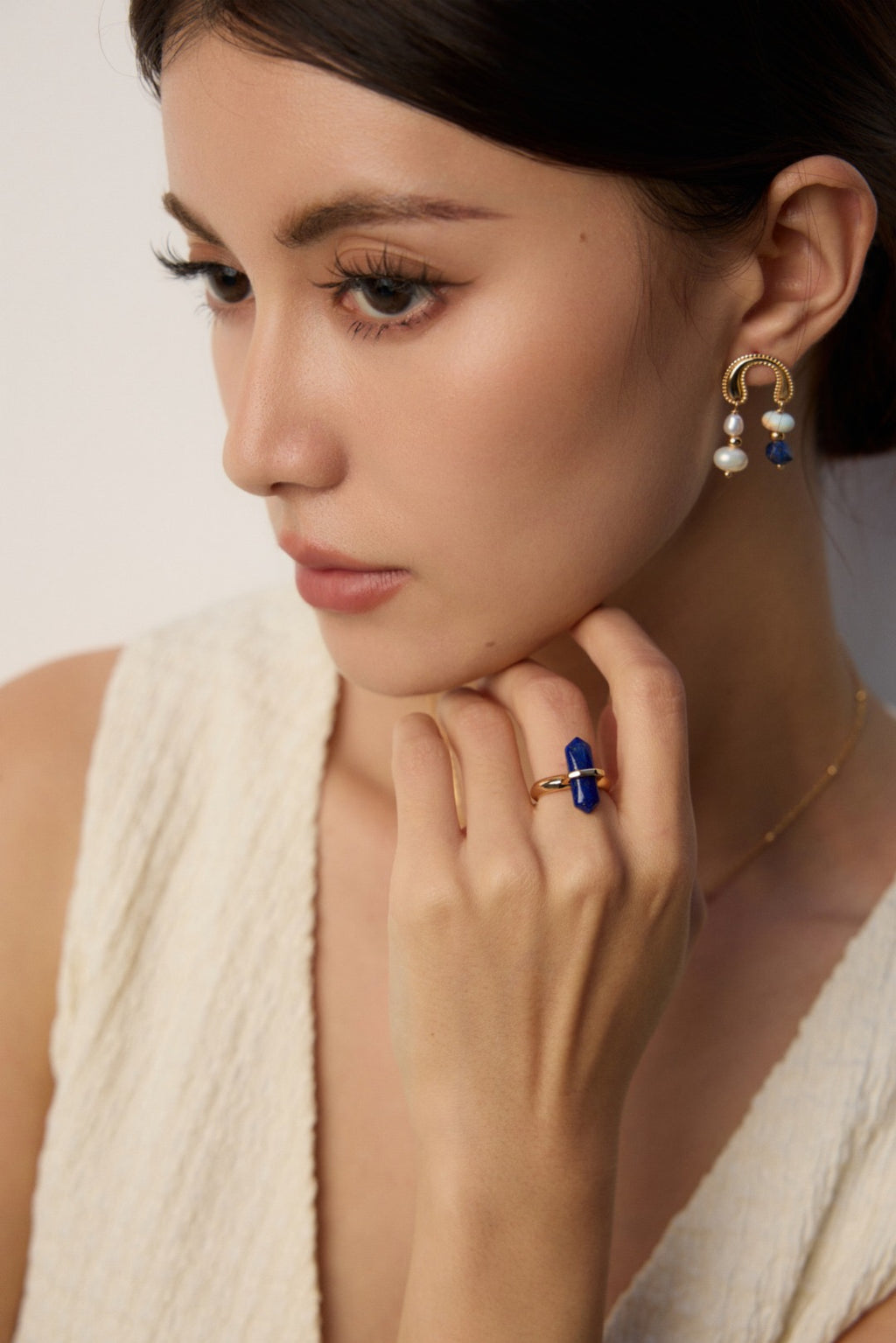 Obelisk Lapis Ring