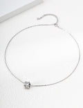 Triple Knot Ring Pendant Necklace