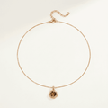 Molten Nest Gemstone Pendant Necklace