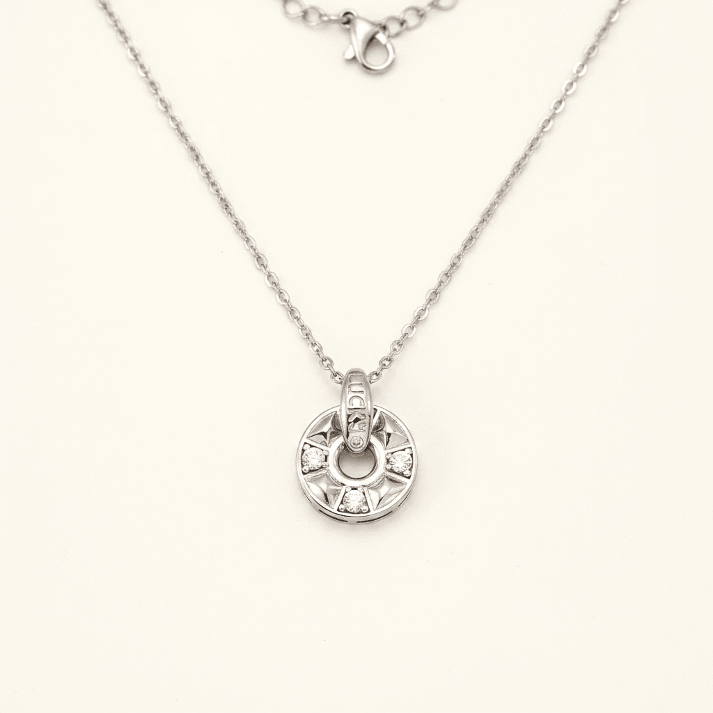 Lucky Star Wheel Coin Necklace