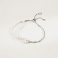 Ondine Pearl & Sculpted Bar Bracelet