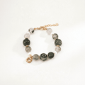 Phantom Quartz & Pearl Forêt Bracelet