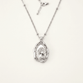 Goddess Nacre Cameo Satellite Chain Necklace
