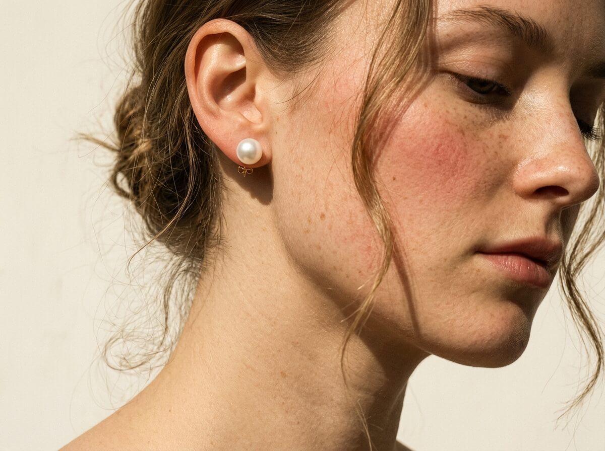 Lumière Freshwater Pearl Stud Earrings