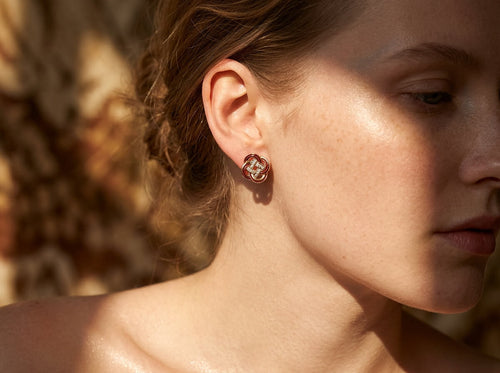 Celtic Knot Stud Earrings