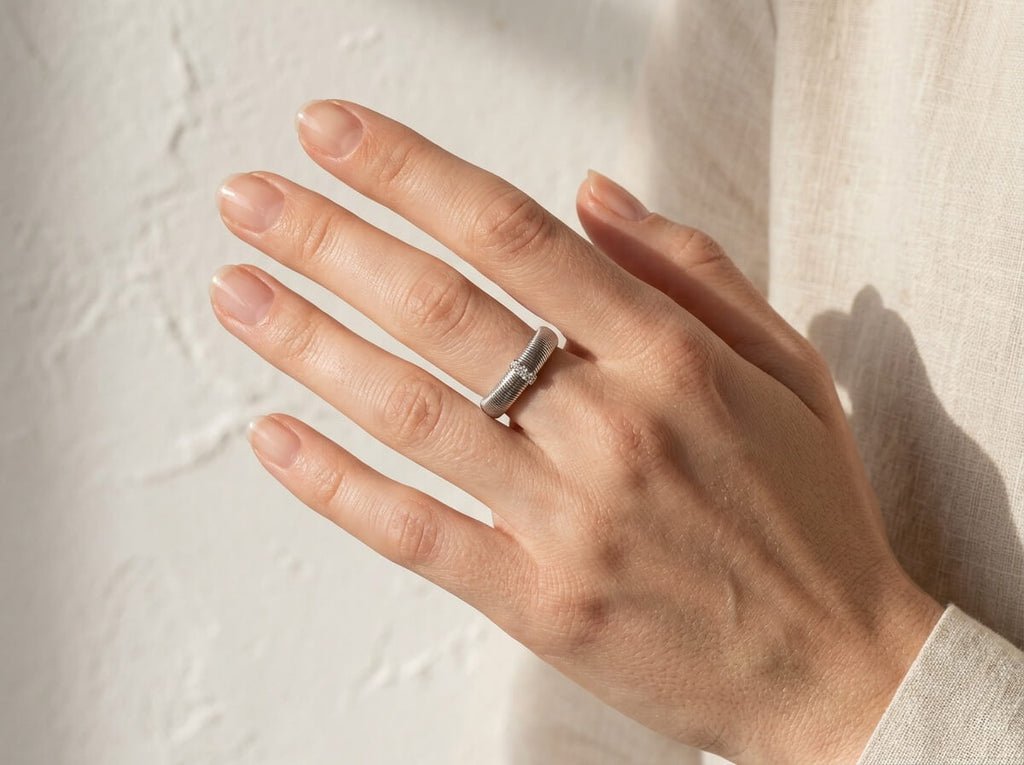 Ripple Cuff Ring