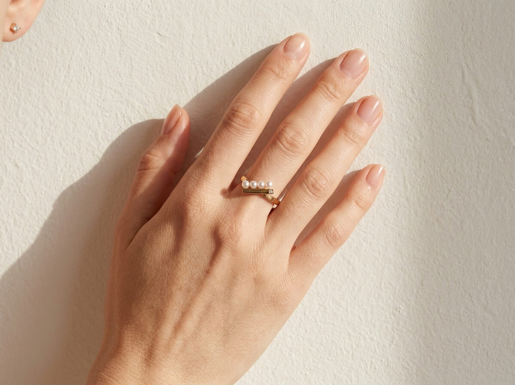 Barre Pearl Ring